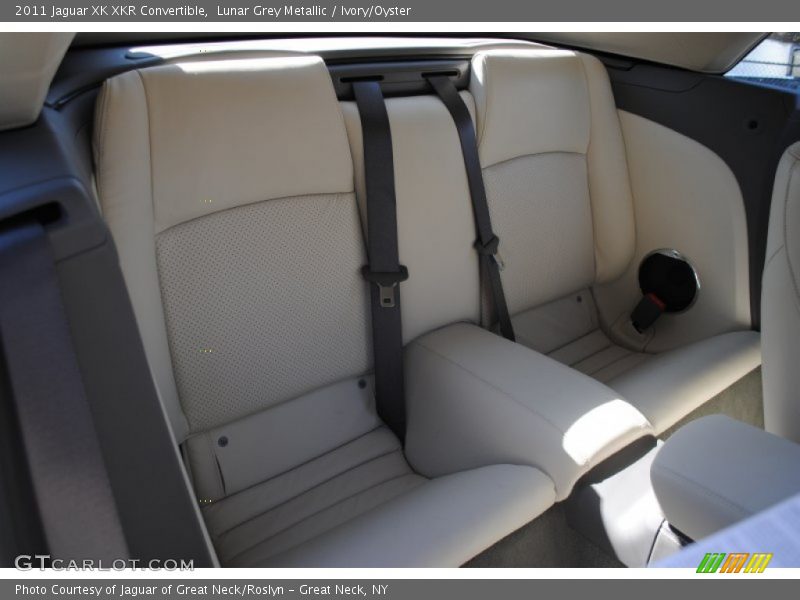 Lunar Grey Metallic / Ivory/Oyster 2011 Jaguar XK XKR Convertible