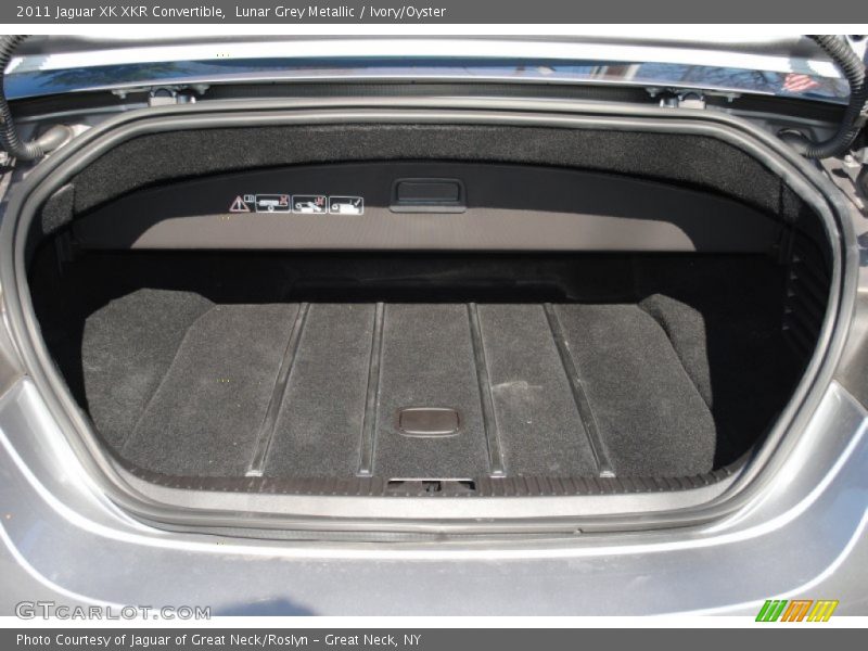 Lunar Grey Metallic / Ivory/Oyster 2011 Jaguar XK XKR Convertible