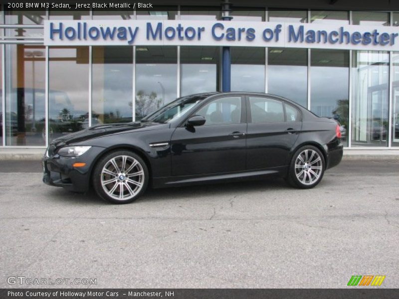 Jerez Black Metallic / Black 2008 BMW M3 Sedan