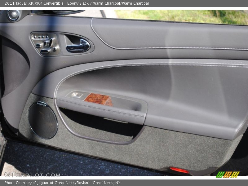 Ebony Black / Warm Charcoal/Warm Charcoal 2011 Jaguar XK XKR Convertible