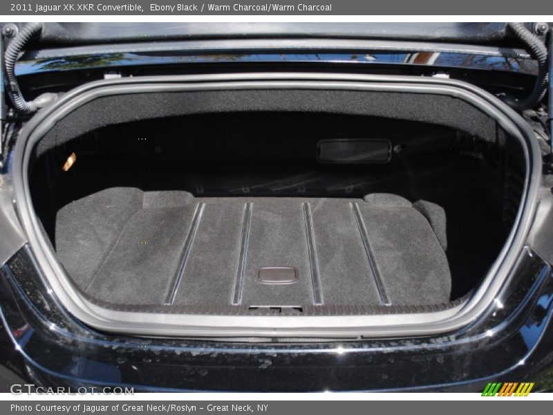 Ebony Black / Warm Charcoal/Warm Charcoal 2011 Jaguar XK XKR Convertible