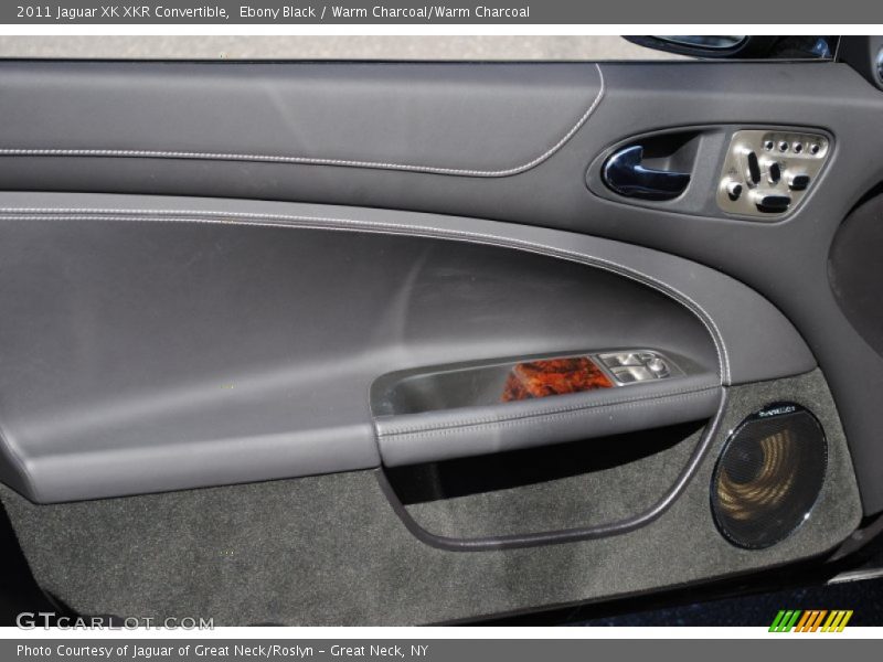 Ebony Black / Warm Charcoal/Warm Charcoal 2011 Jaguar XK XKR Convertible