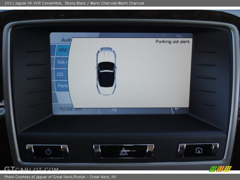 Ebony Black / Warm Charcoal/Warm Charcoal 2011 Jaguar XK XKR Convertible