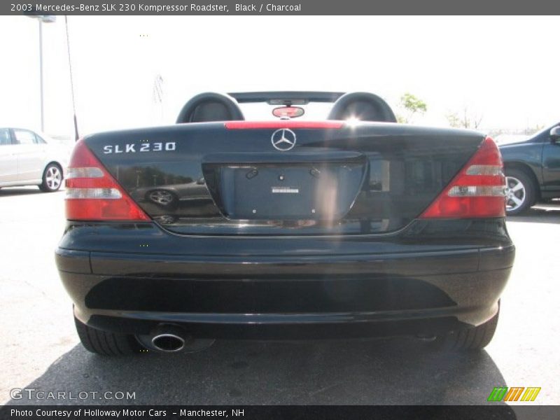 Black / Charcoal 2003 Mercedes-Benz SLK 230 Kompressor Roadster