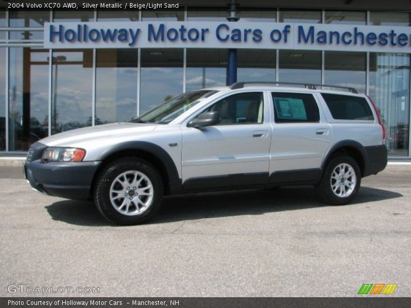 Silver Metallic / Beige/Light Sand 2004 Volvo XC70 AWD