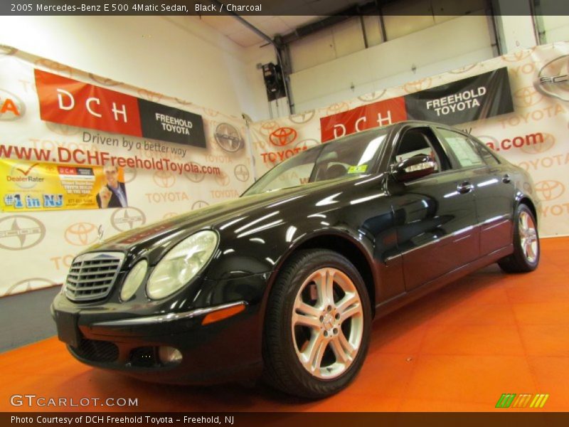 Black / Charcoal 2005 Mercedes-Benz E 500 4Matic Sedan