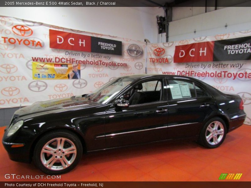 Black / Charcoal 2005 Mercedes-Benz E 500 4Matic Sedan