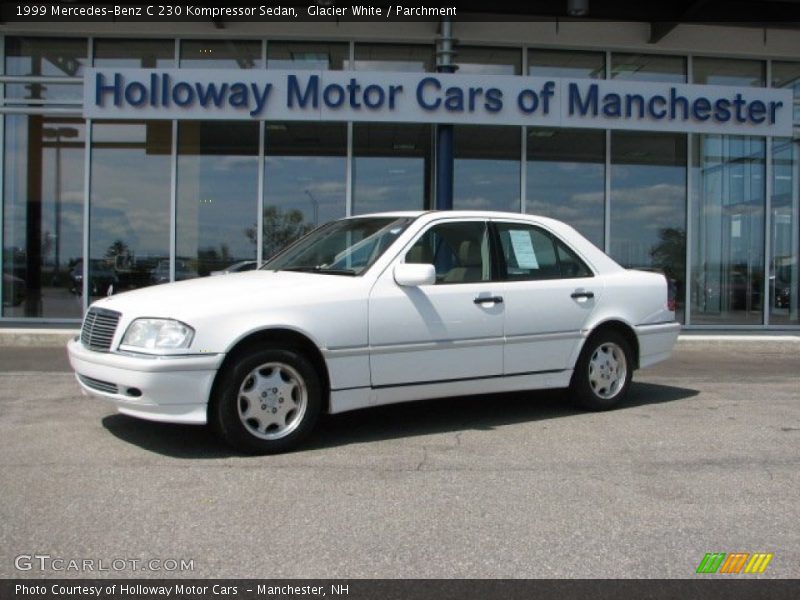 Glacier White / Parchment 1999 Mercedes-Benz C 230 Kompressor Sedan