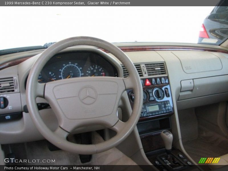 Glacier White / Parchment 1999 Mercedes-Benz C 230 Kompressor Sedan