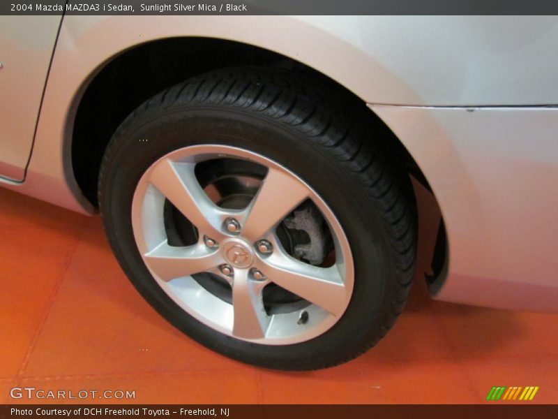 Sunlight Silver Mica / Black 2004 Mazda MAZDA3 i Sedan