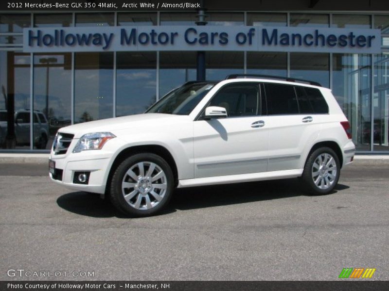 Arctic White / Almond/Black 2012 Mercedes-Benz GLK 350 4Matic