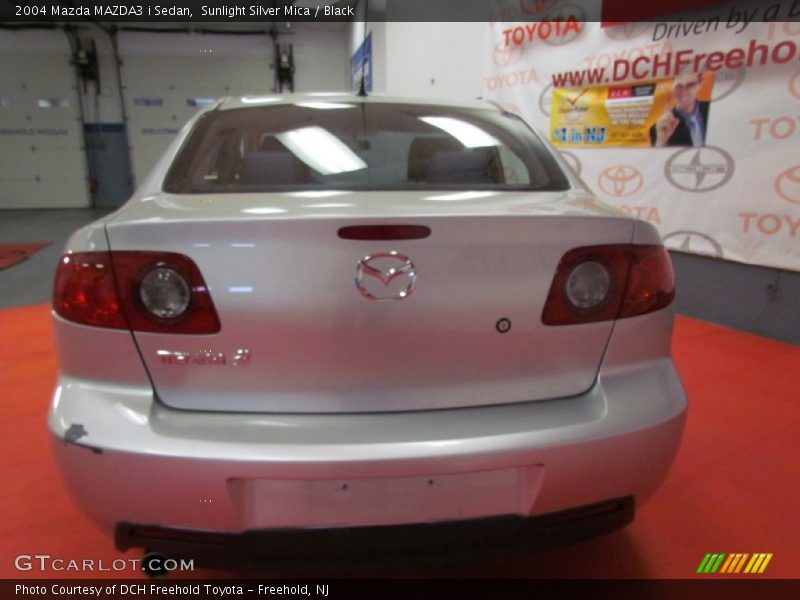 Sunlight Silver Mica / Black 2004 Mazda MAZDA3 i Sedan