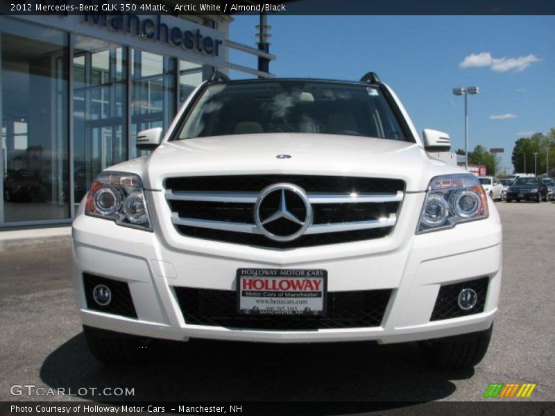 Arctic White / Almond/Black 2012 Mercedes-Benz GLK 350 4Matic