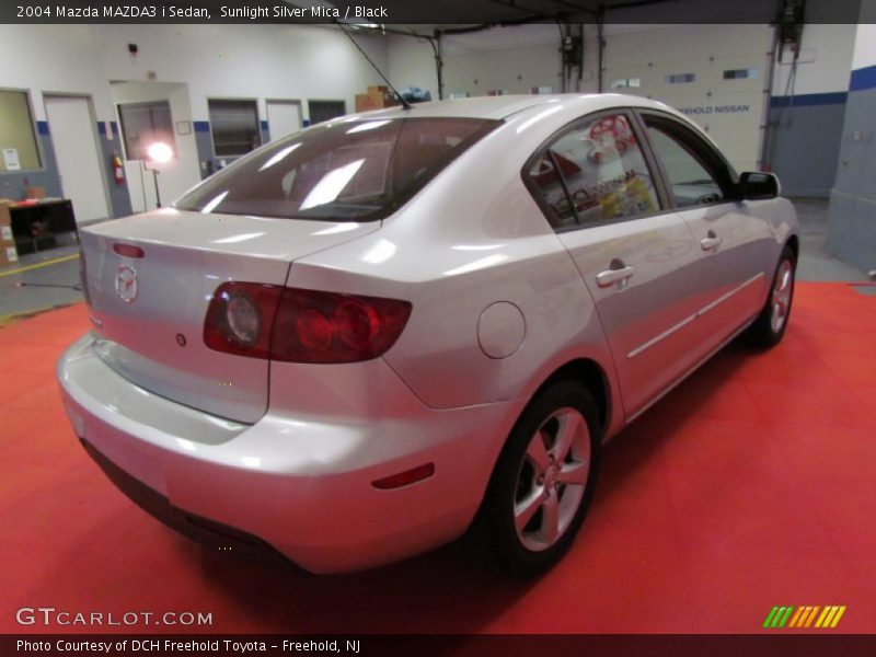 Sunlight Silver Mica / Black 2004 Mazda MAZDA3 i Sedan