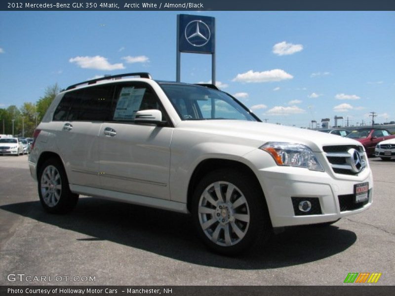 Arctic White / Almond/Black 2012 Mercedes-Benz GLK 350 4Matic