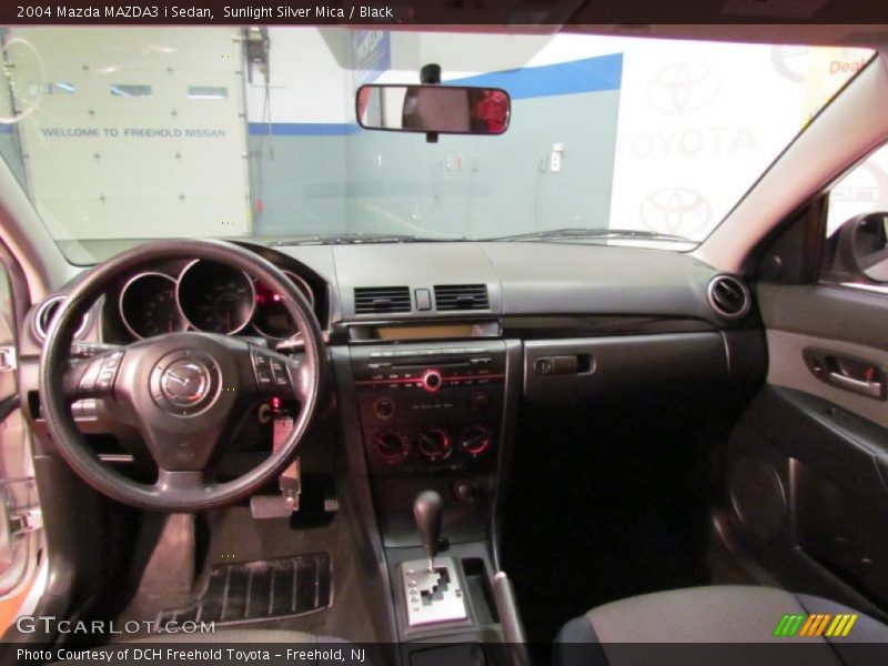 Sunlight Silver Mica / Black 2004 Mazda MAZDA3 i Sedan