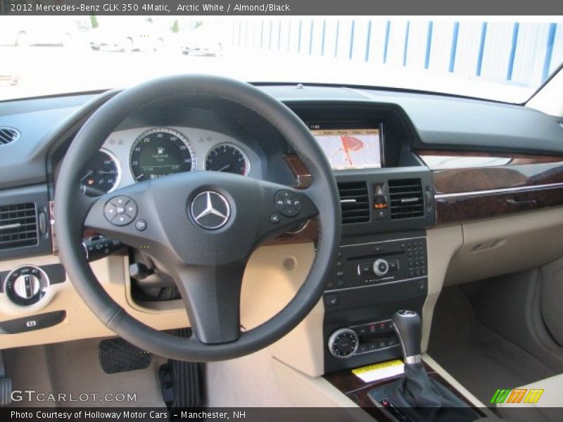 Arctic White / Almond/Black 2012 Mercedes-Benz GLK 350 4Matic