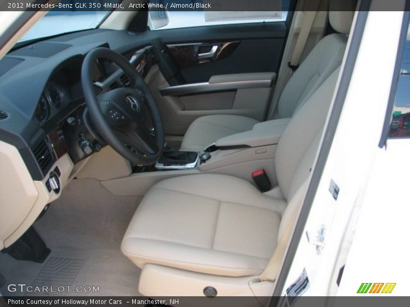 Arctic White / Almond/Black 2012 Mercedes-Benz GLK 350 4Matic