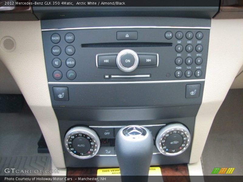 Arctic White / Almond/Black 2012 Mercedes-Benz GLK 350 4Matic