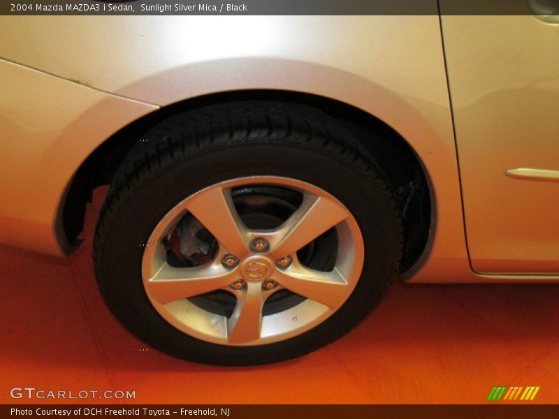 Sunlight Silver Mica / Black 2004 Mazda MAZDA3 i Sedan