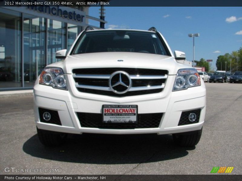 Arctic White / Black 2012 Mercedes-Benz GLK 350 4Matic
