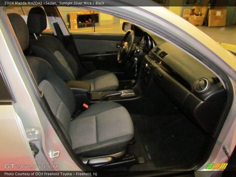 Sunlight Silver Mica / Black 2004 Mazda MAZDA3 i Sedan