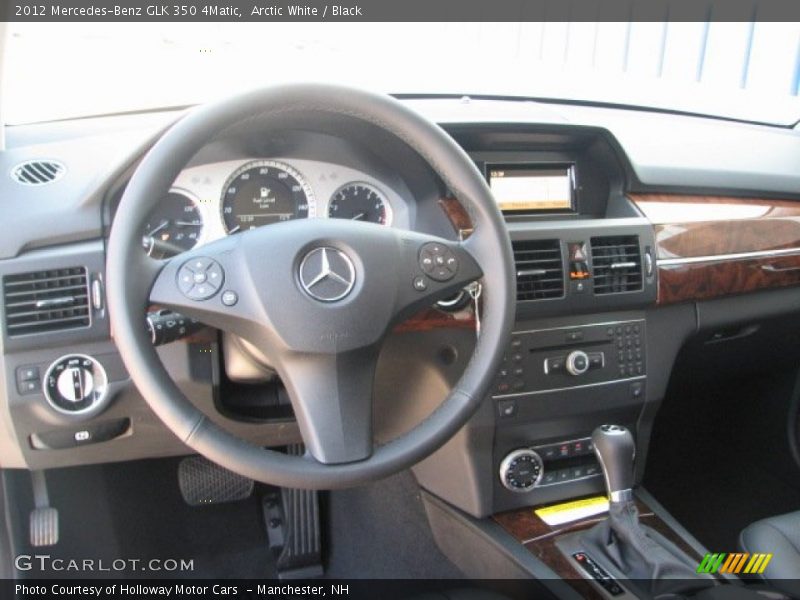 Arctic White / Black 2012 Mercedes-Benz GLK 350 4Matic