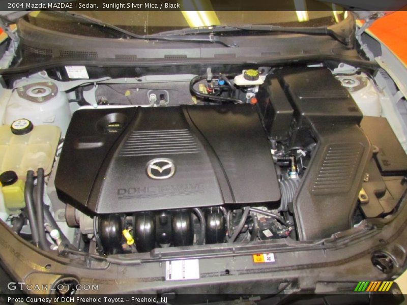 Sunlight Silver Mica / Black 2004 Mazda MAZDA3 i Sedan