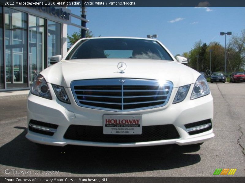 Arctic White / Almond/Mocha 2012 Mercedes-Benz E 350 4Matic Sedan