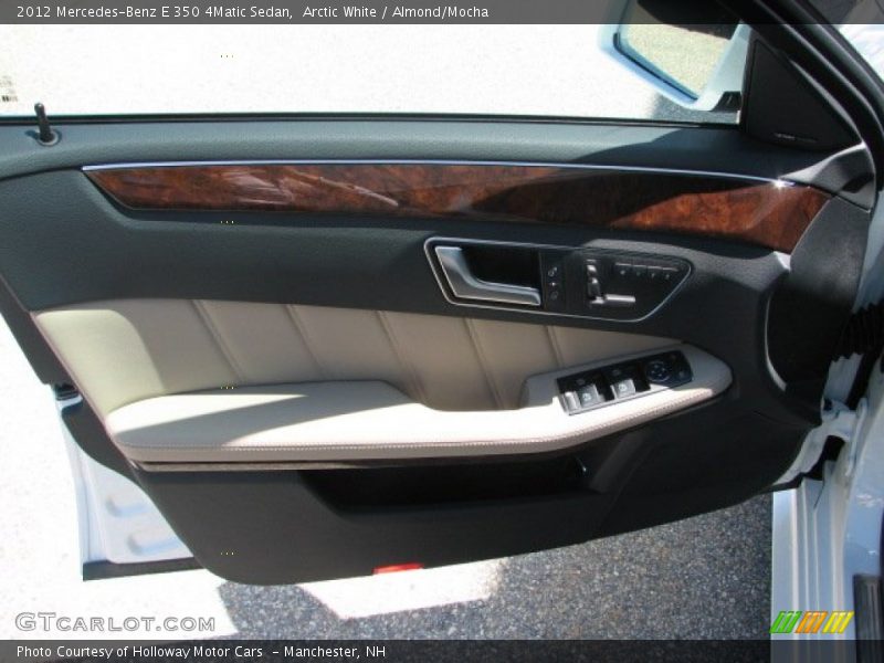 Arctic White / Almond/Mocha 2012 Mercedes-Benz E 350 4Matic Sedan