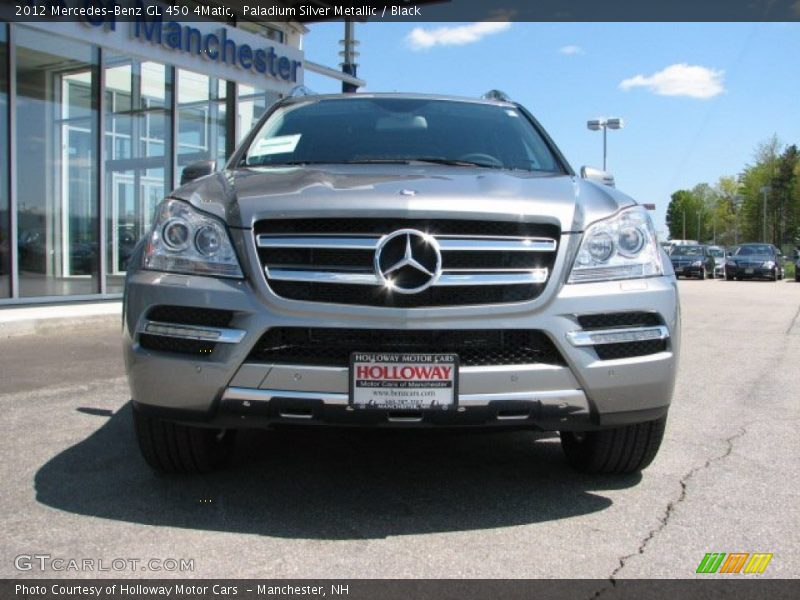 Paladium Silver Metallic / Black 2012 Mercedes-Benz GL 450 4Matic
