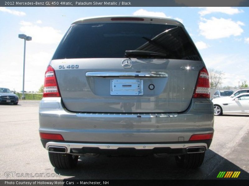 Paladium Silver Metallic / Black 2012 Mercedes-Benz GL 450 4Matic