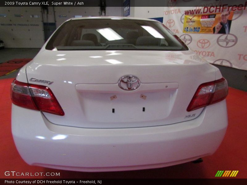 Super White / Ash 2009 Toyota Camry XLE