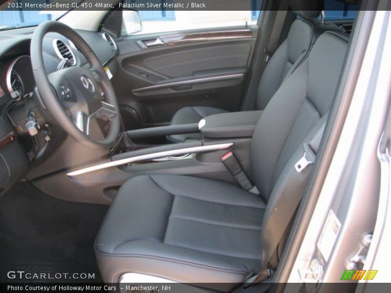 Paladium Silver Metallic / Black 2012 Mercedes-Benz GL 450 4Matic