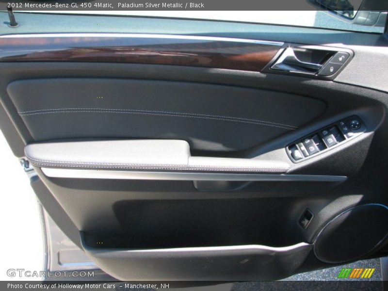 Paladium Silver Metallic / Black 2012 Mercedes-Benz GL 450 4Matic