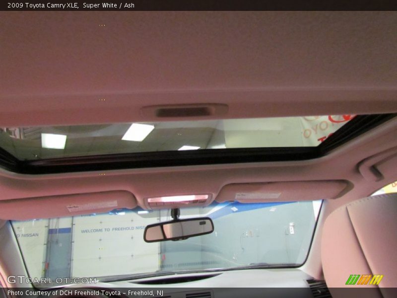Super White / Ash 2009 Toyota Camry XLE