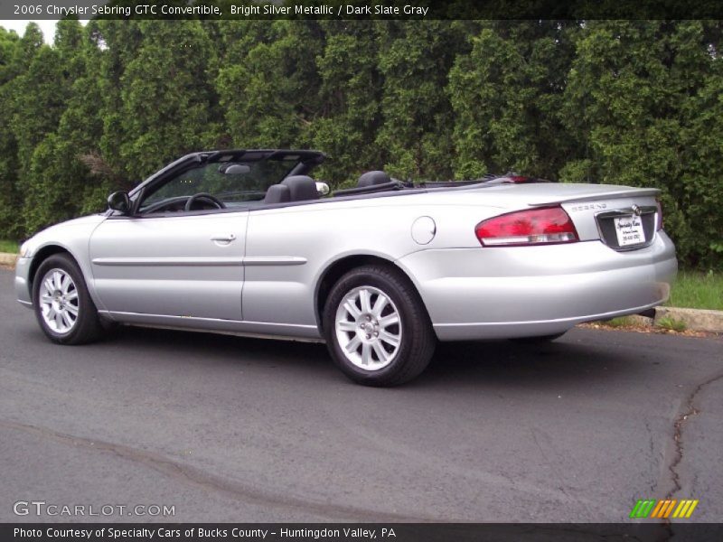 Bright Silver Metallic / Dark Slate Gray 2006 Chrysler Sebring GTC Convertible