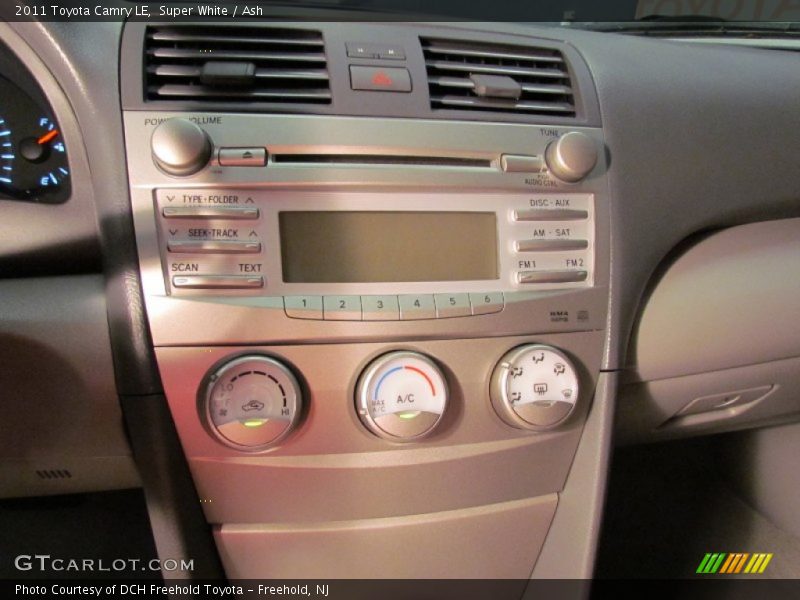 Super White / Ash 2011 Toyota Camry LE