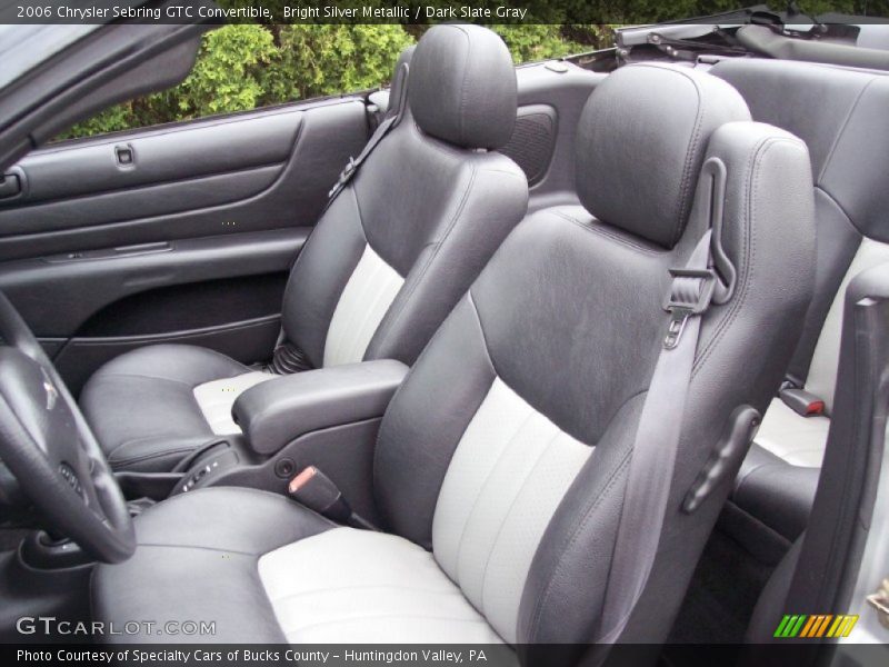 Bright Silver Metallic / Dark Slate Gray 2006 Chrysler Sebring GTC Convertible