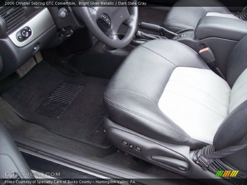 Bright Silver Metallic / Dark Slate Gray 2006 Chrysler Sebring GTC Convertible
