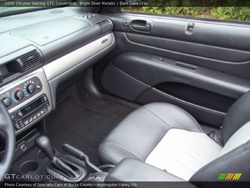 Bright Silver Metallic / Dark Slate Gray 2006 Chrysler Sebring GTC Convertible
