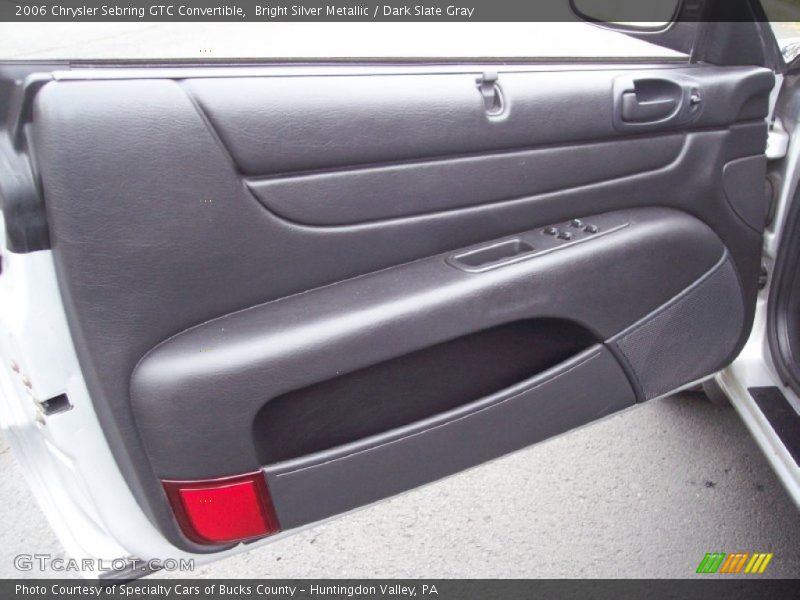 Bright Silver Metallic / Dark Slate Gray 2006 Chrysler Sebring GTC Convertible