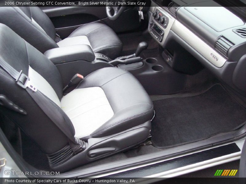Bright Silver Metallic / Dark Slate Gray 2006 Chrysler Sebring GTC Convertible