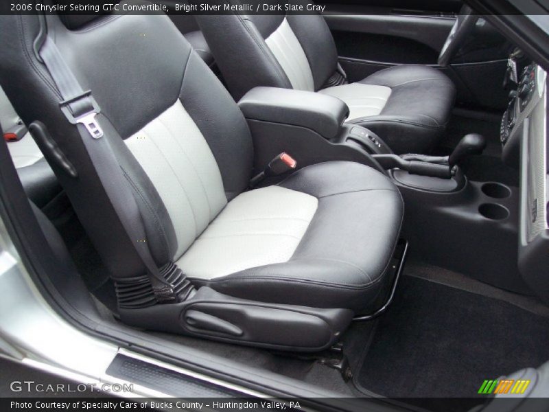 Bright Silver Metallic / Dark Slate Gray 2006 Chrysler Sebring GTC Convertible