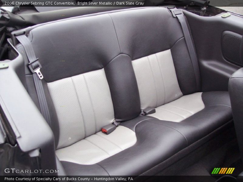 Bright Silver Metallic / Dark Slate Gray 2006 Chrysler Sebring GTC Convertible