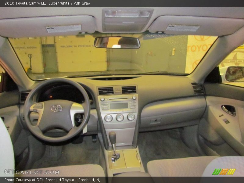 Super White / Ash Gray 2010 Toyota Camry LE