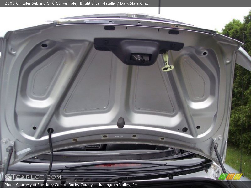 Bright Silver Metallic / Dark Slate Gray 2006 Chrysler Sebring GTC Convertible