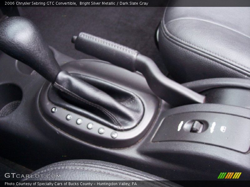 Bright Silver Metallic / Dark Slate Gray 2006 Chrysler Sebring GTC Convertible
