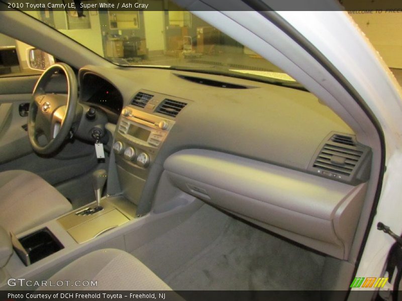 Super White / Ash Gray 2010 Toyota Camry LE