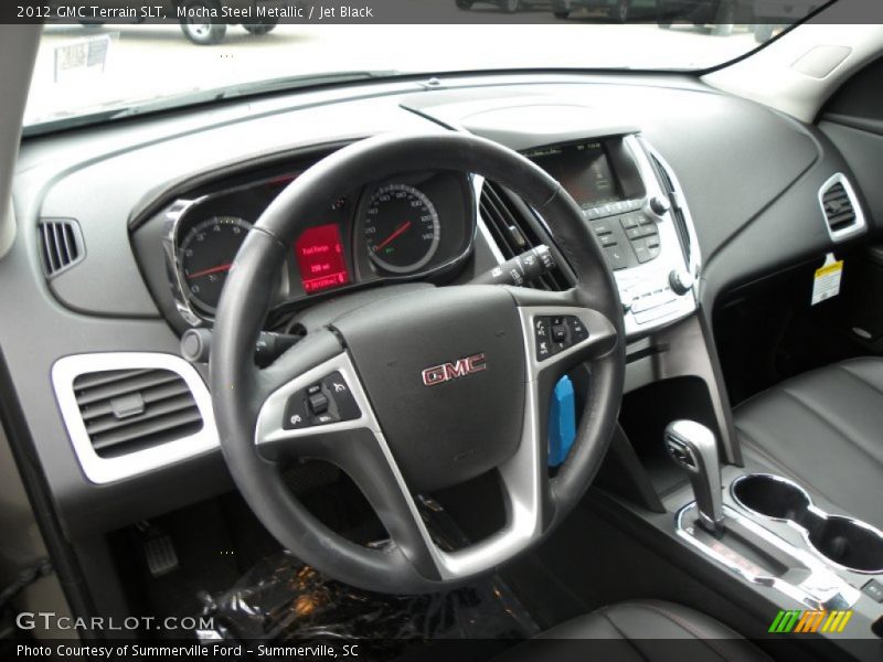 Mocha Steel Metallic / Jet Black 2012 GMC Terrain SLT
